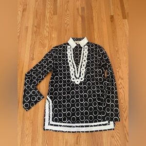 MICHAEL KORS tunic shirt Sz S/P